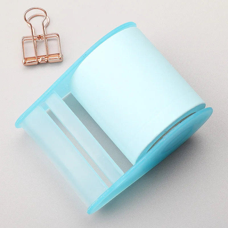 Creative Tape-Style Sticky Notes Tearable Replaceable Paper Core 8m Durable Strong Viscosity for Office And School Supplies