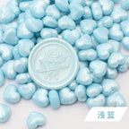 100pcs Heart-Shaped Sealing Wax Beads for Wax Seal Stamp, Great For Embellishment Of Card Envelope, Wedding Invitation