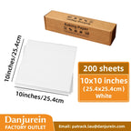 Parchment Paper Baking Paper Non-Stick Precut Square 4” to 12” Baking Sheets Oven Grilling Air Fryer Steaming Bread Cake Cookie