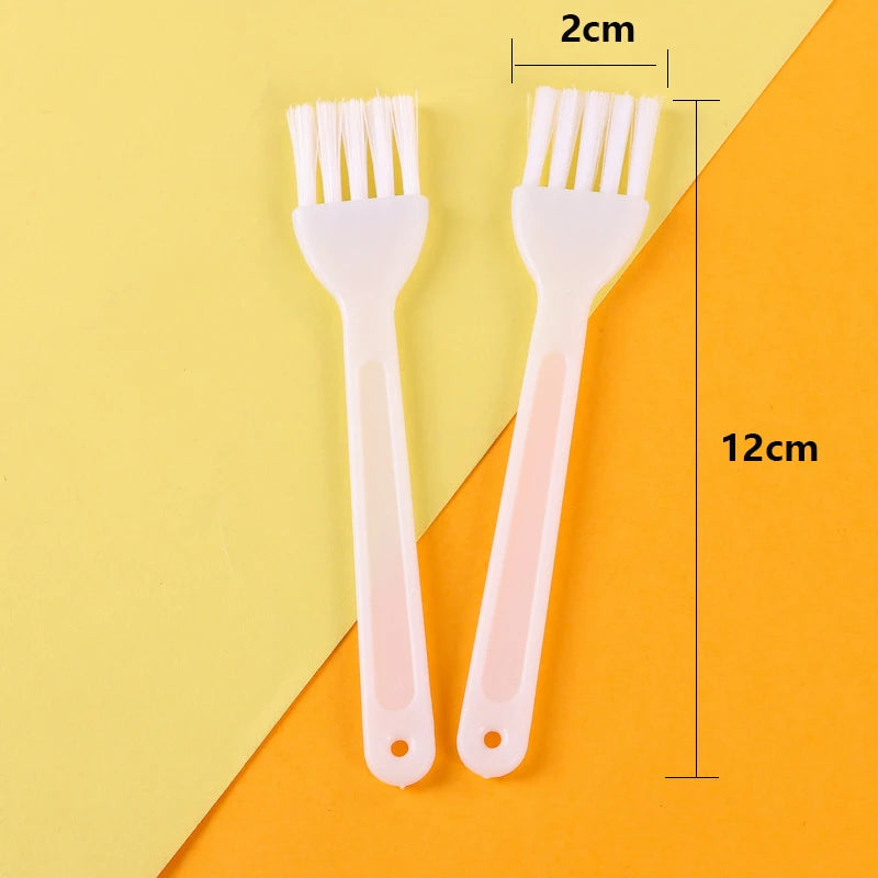 2pcs Small Household Appliance Cleaning Brushes, Plastic Dust Removal Mini Computer Keyboard Brushes, Multi-Functional Cleaning