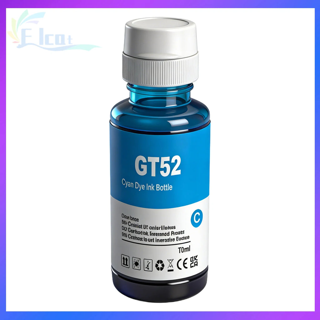 GT52 GT53 Refill Ink For HP GT51 GT52 GT53 Ink For HP 115 118 310 410 415 500 515 518 530 750 790 GT5810 5820 GT5810 Printer Ink