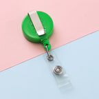 Retractable Steel Cord Pull Reel Keychains Spring Buckle Clasp Wire Rope Key Ring Recoil ID Card Holder Key Chain Multiple Tools