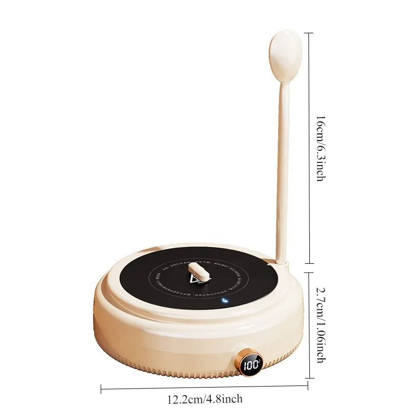 Automatic Stirring Cup Portable Electric Mixing Coffee Cup Office Mug Maglev Milk Shaker Kitchen Supplies with Spoon