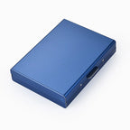 Stainless Steel RFID Anti-Theft Card Holder, Ultra Thin Anti-Demagnetization Metal Wallet, Portable Credit Purse for Men Women