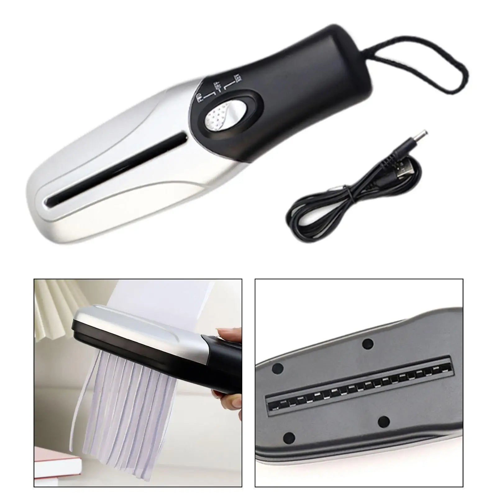Small Paper Shredder Wear Resistant Protect Your Information Document Cutter