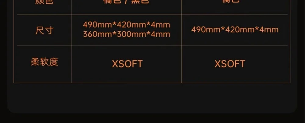 ATK X83 Mouse Pad Smooth Customization Anti Slip PORON Thickening Esports Gamer Mousepad Equilibrium Desk Mat Gaming Accessories