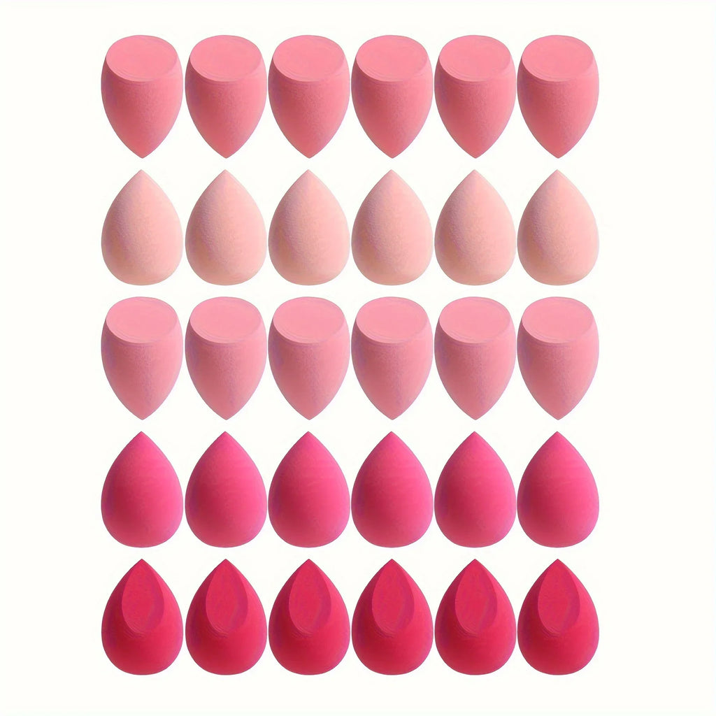 4/7/18 Piece Makeup Sponge Set Suitable for Liquid BB Cream Powder Application Makeup Egg Dry Wet Dual-Use Powder Puff Girl