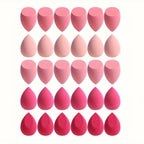 4/7/18 Piece Makeup Sponge Set Suitable for Liquid BB Cream Powder Application Makeup Egg Dry Wet Dual-Use Powder Puff Girl