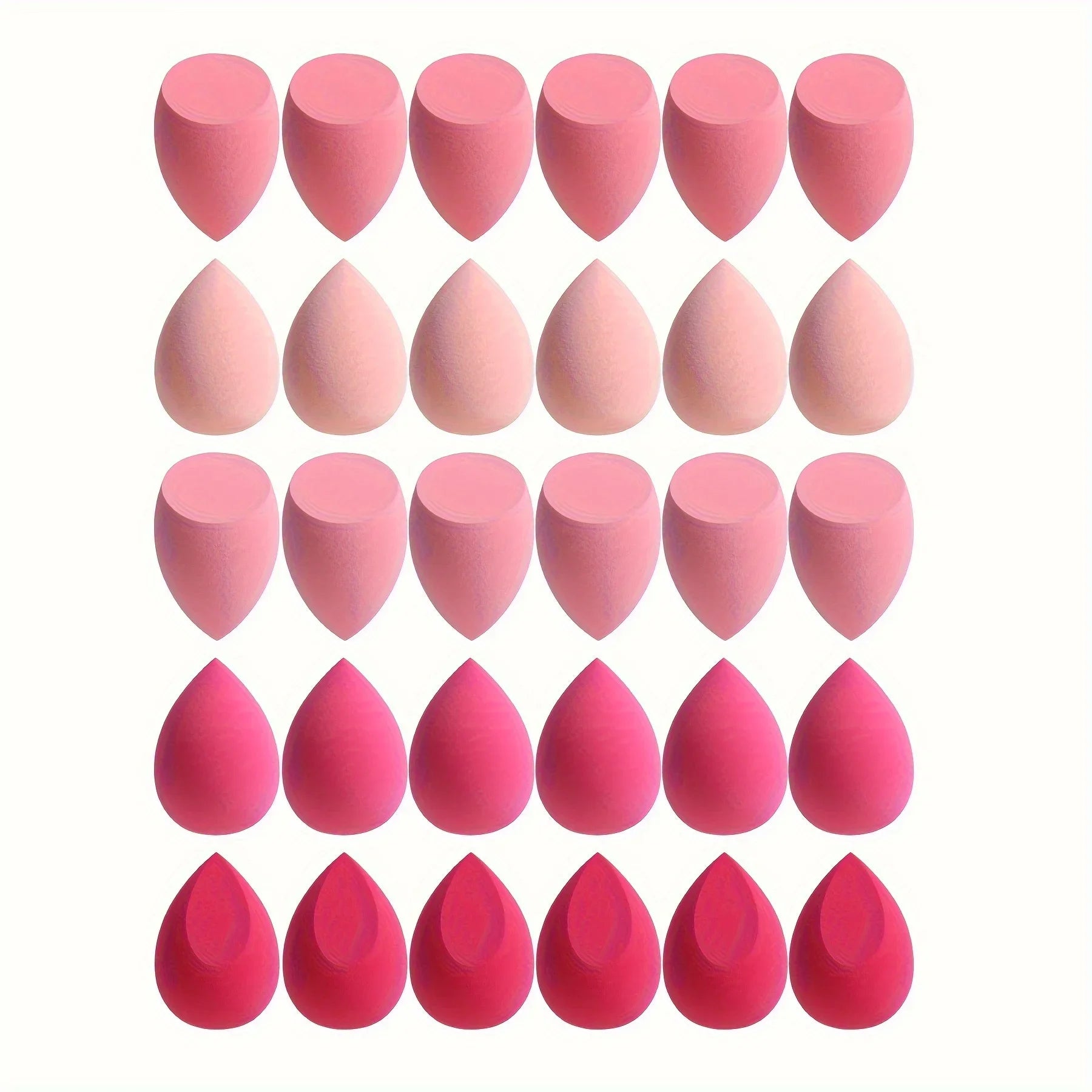 4/7/18 Piece Makeup Sponge Set Suitable for Liquid BB Cream Powder Application Makeup Egg Dry Wet Dual-Use Powder Puff Girl