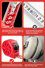 5M Tape Measure Retractable Red High-precision 3M 7.5M Measuring Tape Thickened Wear-resistant Tape Practical Measuring Tools