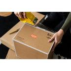 1 Roll, 250 Labels,1 Inch Handle with Care Fragile Do Not Bend Thank You Warning Packing Shipping Label Stickers Permanent