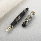 Jinhao X450 Classics Thick Body 1.0mm Bend Nib Calligraphy Pen High Quality Metal Fountain Pen Luxury Ink Gift Pens for Writing
