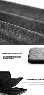 Tablet Bag For 2025 EVA Bag For 9-13 Inch Tablet Sleeve Case Fits iPad Air 11 10.9 inch iPad Pro 11 M4 iPad Pro 13 Inner Bag