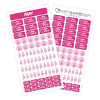 140PCS Personalized Kids Name Labels, Waterproof Custom Stickers for Bottles, Clothes, School Supplies and Daycare Items