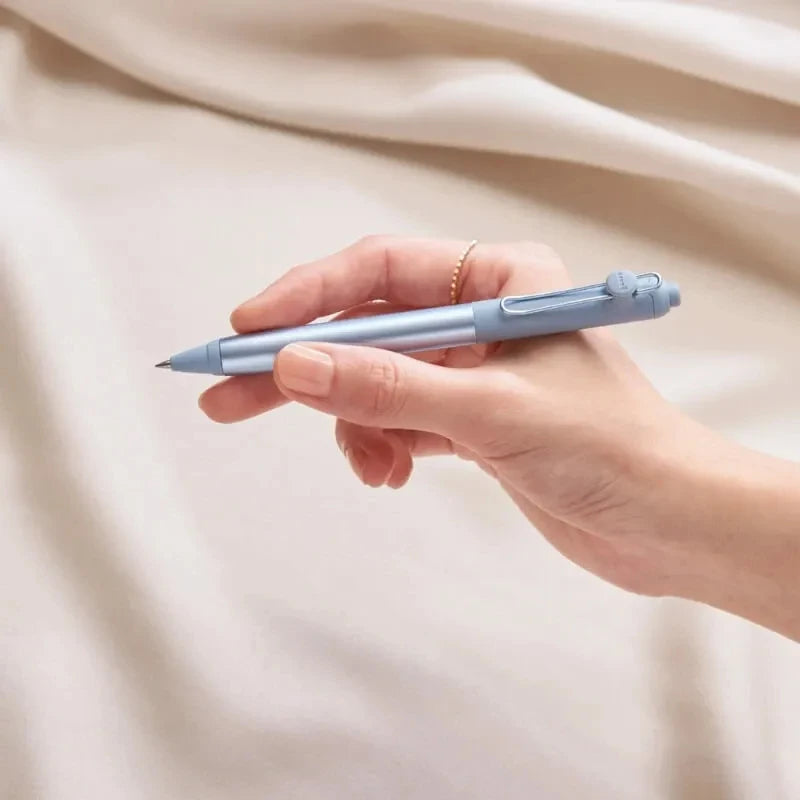 Japanese uni-ball ZENTO Gel Ink Pen Limited Flow Model Metal Push Ultra-Smooth Writing 0.38/0.5mm Signing for Students Business