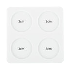 Wax Seal Stamp Silicone Mold Pad Multiple Sizes Sealing Wax Mould Mats Sealing Fix Shapes Envelope Invitation DIY Scrapbook Tool