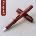 High-Quality Calligraphy Fountain Pen Luxury Ink Cartridge Writing Office School Supplies for Students