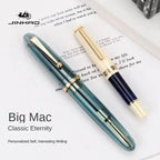 Jinhao 9019 Fountain Pen Transparent Color EF/F/M Nib Ink Student School Stationery Business Office Supplies Pens for Writing