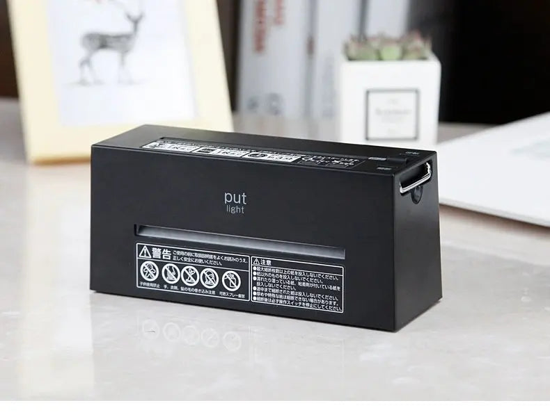 Low-Power Battery Electric Paper Shredder for Office And Household Mini Convenient Document Miniature Long Strip Shredder