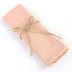 4PC 30X45CM Wedding Cloth Napkins Sage Green Cotton Fabric  Dinner Kitchen Tea Towels Table Design Mat Christmas Decoration