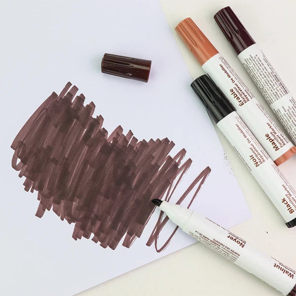 Wooden Furniture Repair Pen Touch Up Markers & Filler Sticks Wood Scratch Restoration Kit Patch Paint Pen Wood Composite Repair