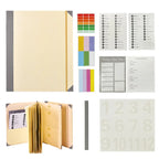 In Case I Go Missing Binder Folio Document Organizer Expanding File Folder Pockets Accordion Document Organizer Pocket Organ