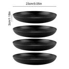 4/16Pcs Wheat Straw Tableware Set Eco Friendly Unbreakable Dinnerware Kitchen Cutlery Kids Dishes Eating Cutlery Camping