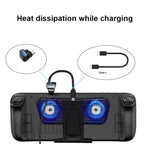 180 Degree U-shaped USB Type C Adapter OTG 20Gbps Fast Data Transfer  USBC Charging Converter for Steam Deck/Nintendo Switch