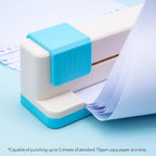 Multi-functional manual hole puncher (1 piece), 30-hole design, convenient and quick, suitable for various sizes of office paper