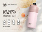 Tyeso 680ML Insulated Sports Tumbler, Portable Durable Cold Keeping Water Cup Perfect for Outdoor Activities Travel  Daily Use