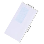50Pcs Peel Seal Security Envelopes Left Window Self-Sealing Confidential Document Mailing Business Letters Invoices Stationery