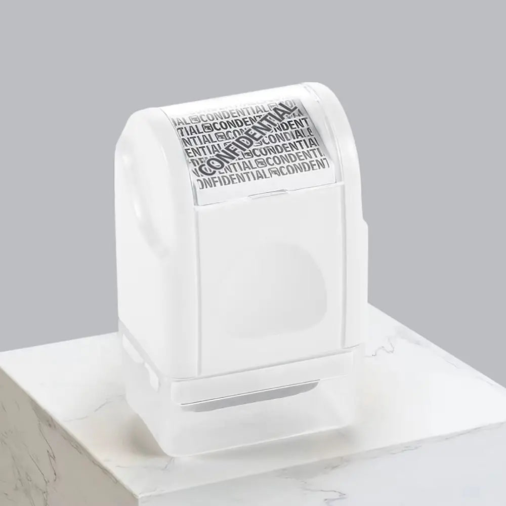 Leakproof Identity Theft Protection Roller Stamp Roller Stamp Portable Manual Roller Stamp Hide ID Garbled Chapter
