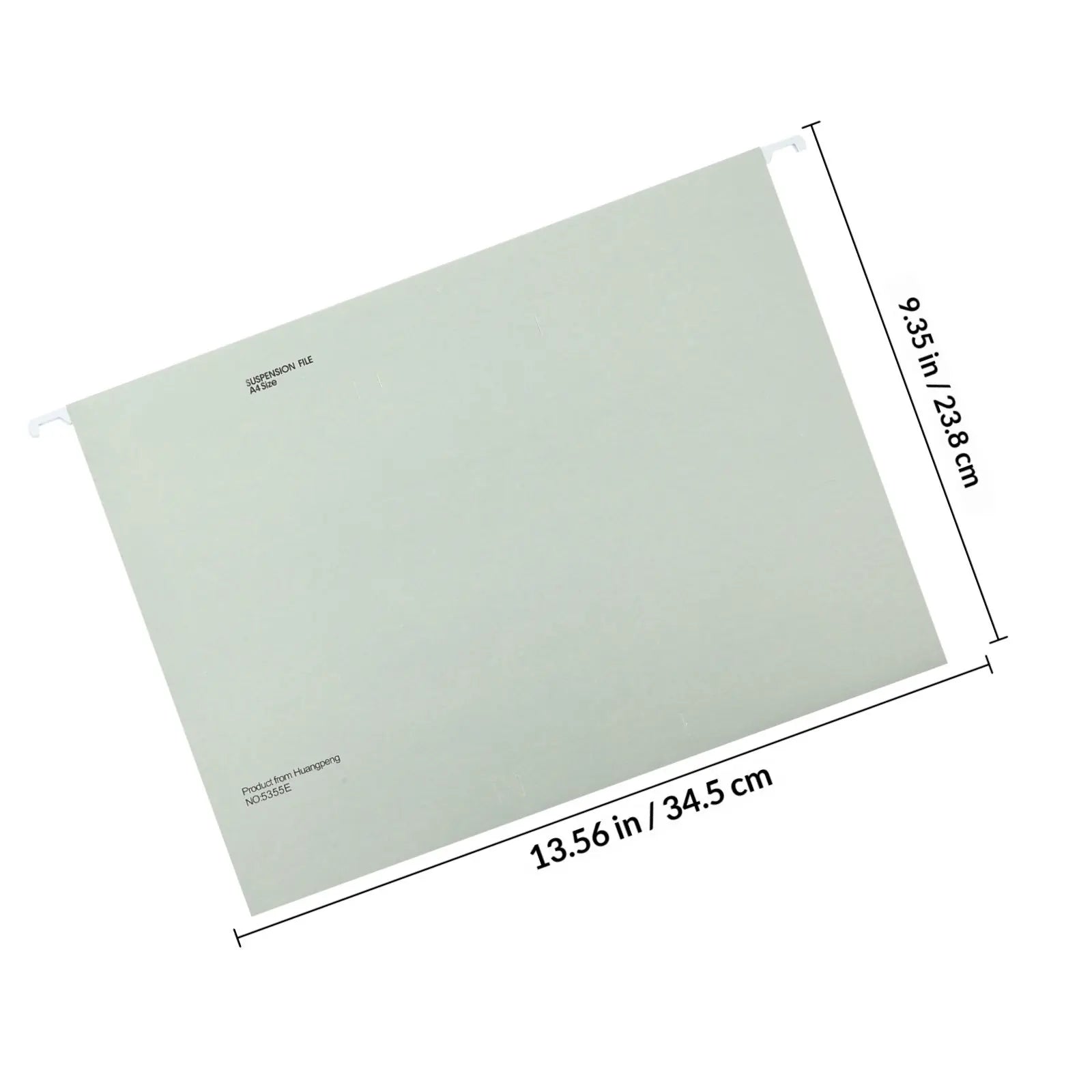 5Pcs Portable Hanging File Folders Paper Office Filing Organizer Receipt Holder Document Container for Home School