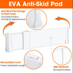 1/2/4/6/8 Pack Drawer Dividers for Clothes, 11.6''-19.6'' Adjustable Drawer Organizers 3.35'' High Expandable Separators