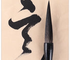 Chinese Calligraphy Pen Brush Large Running Script Cursive Brush Long Mixed Hair Hopper-shaped Calligraphie Painting Brushes Pen