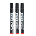 3/9pcs Permanent  Paint Marker Pen Waterproof Black Pen for Tyre Oily Markers Quick Drying Signature Pen Stationery Supplies