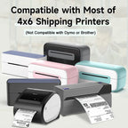 A6 Size 4x6'' Shipping Labels FanFold Paper 241BT 246S D520 Zebra Munbyn NELKO ROLLO  for LOGO Barcode
