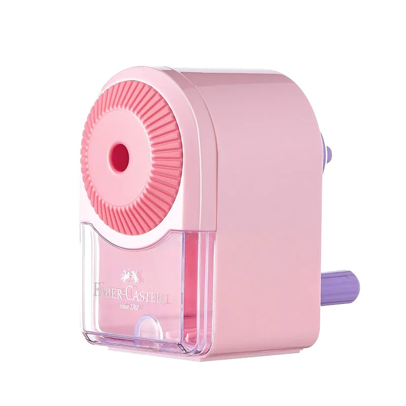Faber-Castell Pencil Sharpener Automatically Enters Lead Hand-cranked Multi-gear Desktop Rotary Student School Stationery