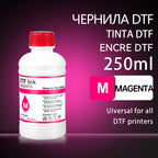 250ML DTF Ink Kit For T-shirt Transfer Printing For Epson L800 L1800 XP-15000 XP600 TX800 P600 P608 P800 DX5 DX7 i3200 4720