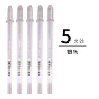 Sakura Gelly Roll Gel Pens 3/5PCS Classic Highlight Pen Gel Ink Pens Bright White Highlight Sketch Markers Color Highlighting