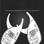 Digital Body Fat Caliper - Skinfold Measurement Tool for Accurate Body Fat Testing