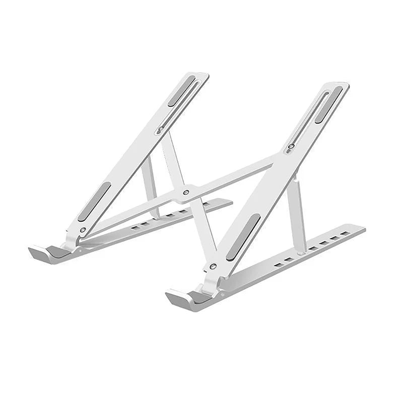 (BBQ4)Universal Laptop Stand Adjustable Notebook Holder For Macbook Non-slip Foldable Cooling Base Bracket For Tablet Phone