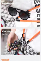 Mobile Phone Lanyard Crossbody Neck Carrying Outdoor Sturdy And Durable 8mm Thick Anti-lost Lanyard