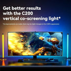 LED Sync RGB LED Strip Lights for 24-34 Inch Monitor USB-Powered Backlight Pickup Atmosphere Lights for Gaming Room Desk Decor