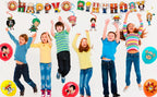 117 Pcs One Piece Party Supplies-One Piece Party Banner Balloons Cake Topper Plates Etc One Piece Birthday Party Decorations