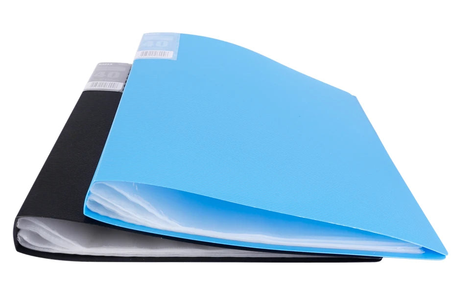 A4 Display Book 40-Pocket Art Portfolio Folder Displays 80-Page Artwork Photo Document Certificates