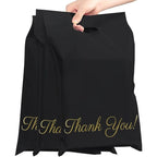 50PCS Thank You Pink Poly Mailer Adhesive Envelopes Bag DIY Logo T-shirt Underwear Dress Leggings Toys Shipping Portable Pouches