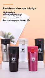 380/510ML Coffee Cup Stainless Steel Thermo Bottle Car Thermal Cup Outdoor Sports Vacuum Flask Keeps Cold and Heat Thermal Mug