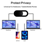 5/10/20pcs Universal Ultra-Thin Laptop Webcam Cover Shutter Antispy Camera Cover For Web Laptop Mobile Phone Lens Privacy Cover