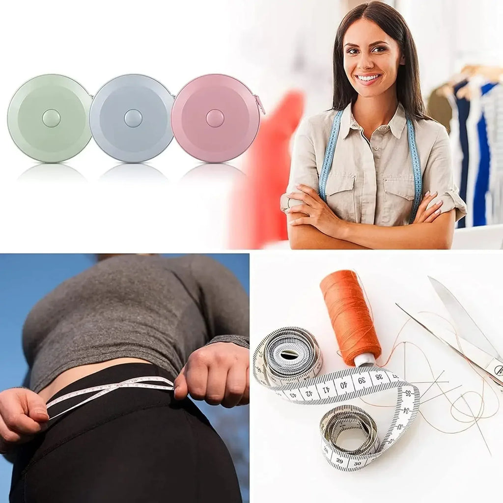1.5M Soft Tape Measure Double Scale Body Sewing Flexible Measurement Ruler For Body Measuring Tools Tailor Craft 60 Inch